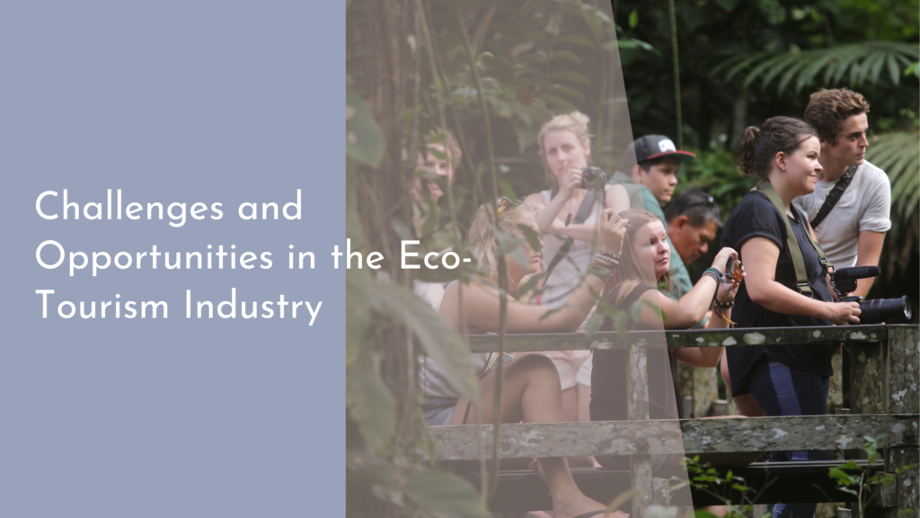 Challenges and Opportunities in the Eco-Tourism Industry