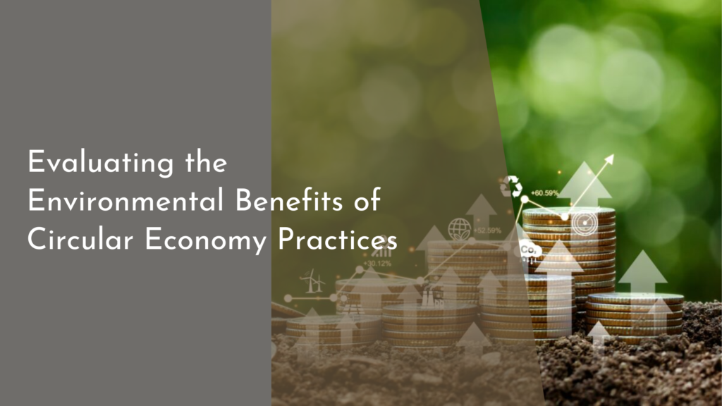 Evaluating the Environmental Benefits of Circular Economy Practices