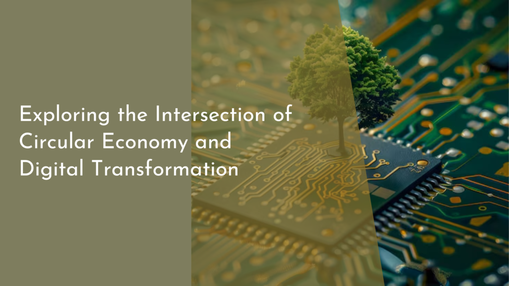 Exploring the Intersection of Circular Economy and Digital Transformation