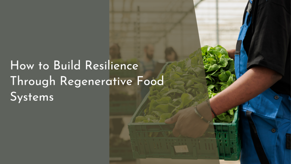 How to Build Resilience Through Regenerative Food Systems