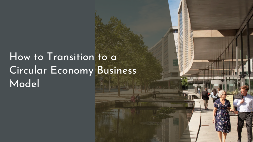 How to Transition to a Circular Economy Business Model