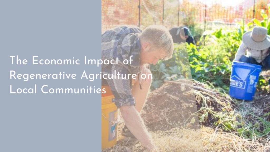 The Economic Impact of Regenerative Agriculture on Local Communities