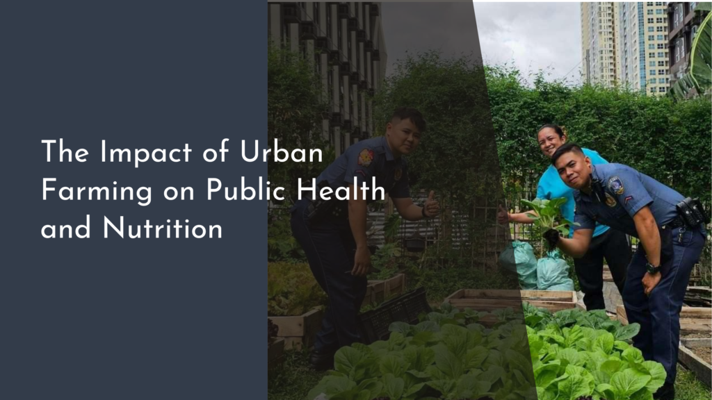 The Impact of Urban Farming on Public Health and Nutrition