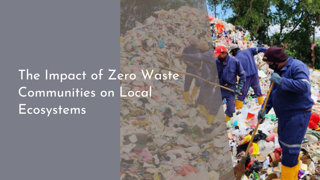 The Impact of Zero Waste Communities on Local Ecosystems