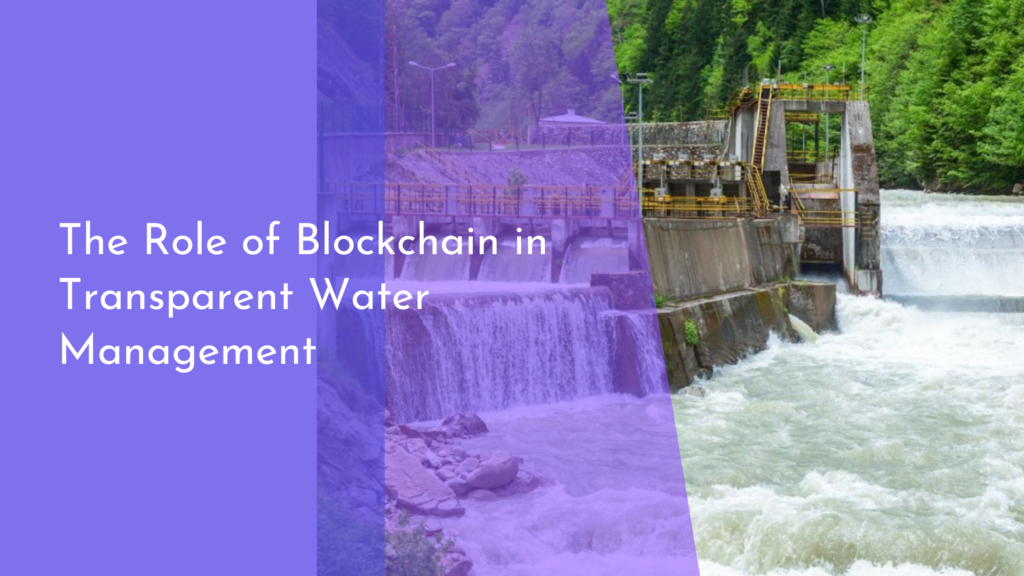 The Role of Blockchain in Transparent Water Management