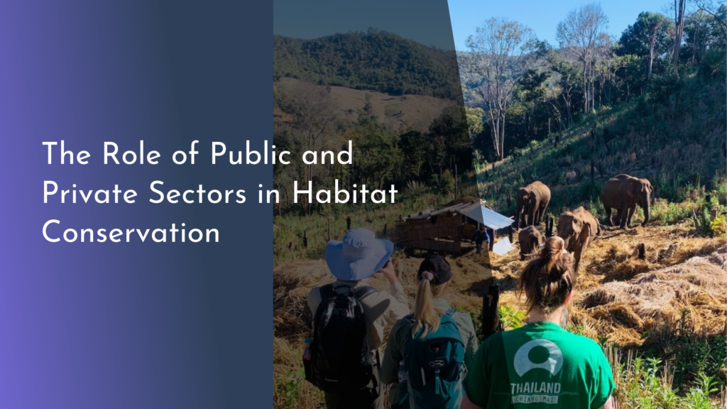 The Role of Public and Private Sectors in Habitat Conservation