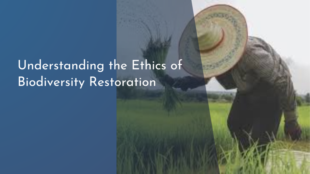 Understanding the Ethics of Biodiversity Restoration