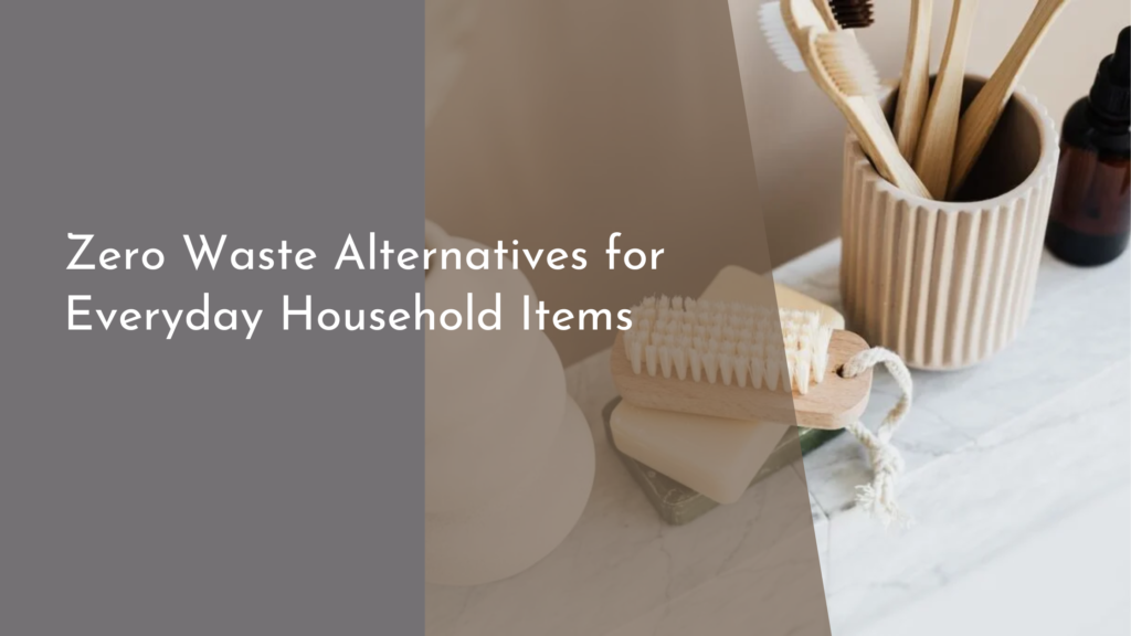 Zero Waste Alternatives for Everyday Household Items